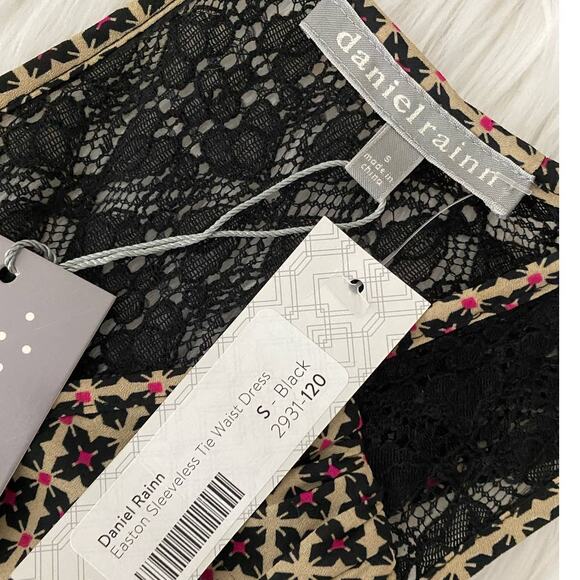 Daniel Rainn Sleeveless Lace Retro Geometric Dress Stitch Fix WMN's S NWT - Picture 5 of 12